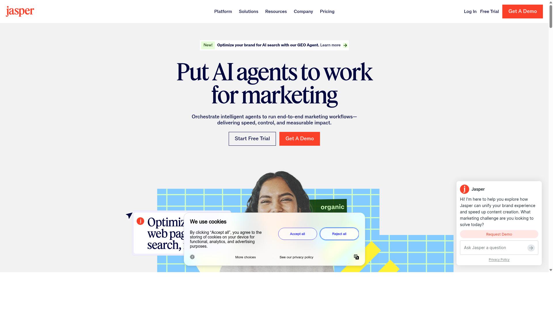 Jasper website